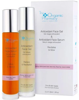 Набір The Organic Pharmacy Antioxidant Duo Сироватка 35 мл + Відновлювальний гель 35 мл (5060373521200)