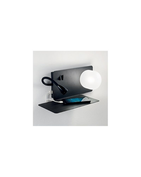 Бра Ideal Lux Book-1 Ap2 Nero 174808