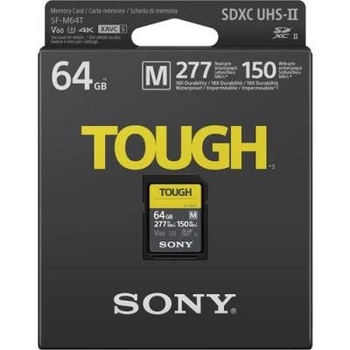 Карта памяти Sony 64 GB SDXC UHS-II U3 V60 TOUGH SFM64T.SYM