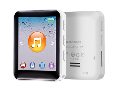 MP3 плеер Rijaho S09 Hi-Fi 4Gb с внешним динамиком белый