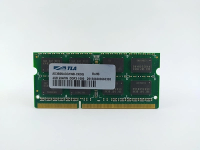 Оперативная память для ноутбука SODIMM ATLA DDR3 4Gb 1600MHz PC3-12800S (AD3SSS4GG1WB-CKGQ) 5540 Б/У