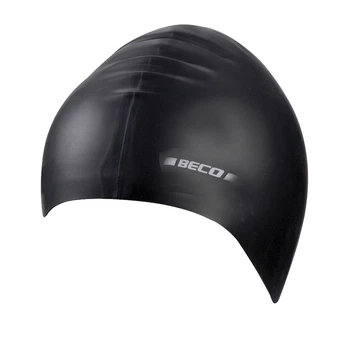 Шапочка для плавания латексная BECO 7344 черная (00035736)