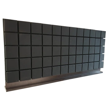 Настільна акустична ширма для офісних столів Ecosound Tetras screen 116 120х60 см Чорний графіт