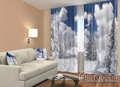 Фото Штори PHOTODECOR "Зима в лісі"