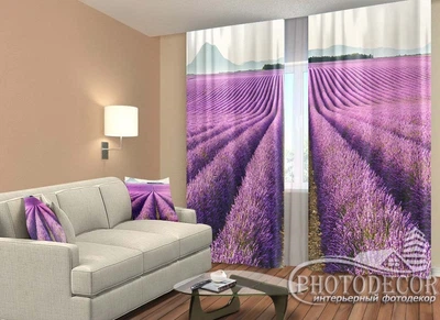 Фото Штори PHOTODECOR "Поле лаванди"