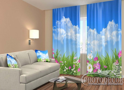 Фото Штори PHOTODECOR "Польові квіти"
