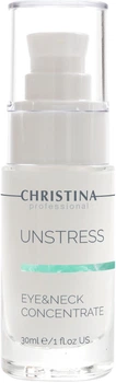 Концентрат для кожи вокруг глаз и шеи Christina Unstress Eye&Neck Concentrate 30 мл (7290100367575)
