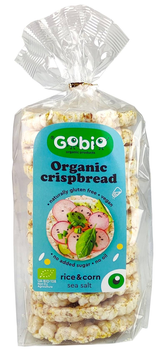 Упаковка хлібців Go Bio рисово-кукурудзяних органічних 100 г х 12 шт. (8594203541382)