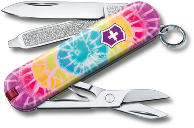 Складной нож Victorinox CLASSIC LE "Tie Dye" Vx06223.L2103