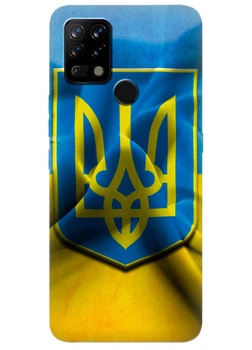 Силиконовый чехол ПринтОК для Tecno Pova (LD7) - Герб Украины