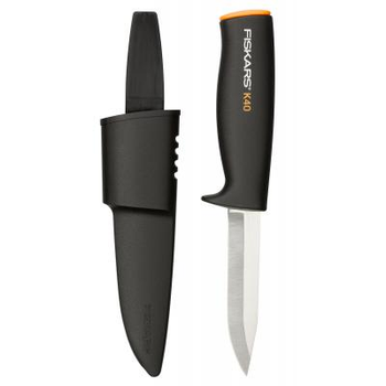 Нож Fiskars с чехлом K40 (1001622)