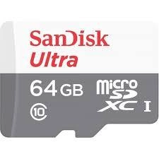 Карта памяти SanDisk MicroSD 64GB Class 10 Ultra