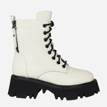 Женские зимние ботинки высокие Blizzarini LE78-03-NP588G 35 22.5 см Молочные