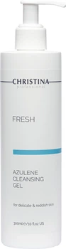 Азуленовое мыло-гель для всех типов кожи Christina Fresh Azulene Cleansing Gel 300 мл (7290100360187)