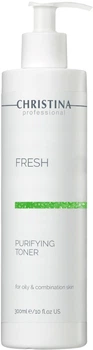 Тонік для очищення з лемонграсу Christina Fresh Purifying Toner for oily skin with Lemongrass 300 мл (7290100360071)