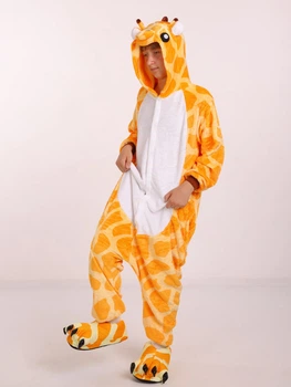 Пижама Кигуруми Слип Для Мальчиков Kigurumi Жираф Оранжевый 145-155 см. (2014/2)
