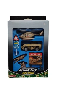Набор военной техники RealToy Джип 6 предметов (18453-22)