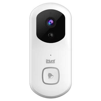 Домофон умный с камерой iHunt Smart Doorbell WIFI White