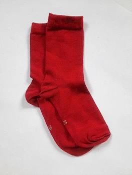 Термоноски детские из шерсти мериноса BabyKo Merino (р20), темно-червоні