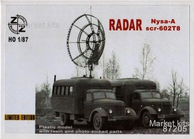 Польский радар Nysa-A scr-602T8 1:87 ZZ MODELL (ZZ87205)
