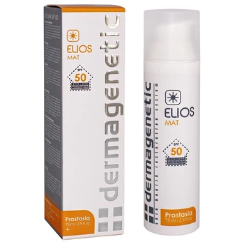 Солнцезащитный крем матирующий Dermagenetic Elios Mat SPF 50 3in1 UVA/UVB 75 мл KE-03-37-012