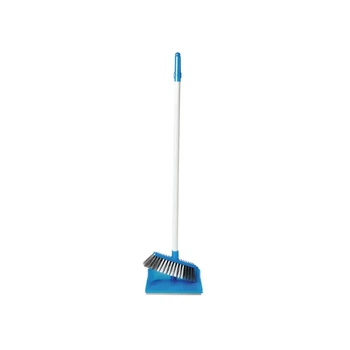 Щітка для прибирання з совком Zambak Plastik блакитний ZB-165