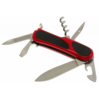 Нож Victorinox Delemont EvoGrip 10 Черный-Красный