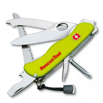 Ніж складаний Victorinox Rescuetool Жовтий