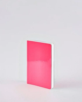 Блокнот Nuuna Candy Neon Pink 10,8 х 15 см в крапку