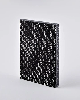 Блокнот Nuuna Graphic Analog 16,5 х 22 см в крапку