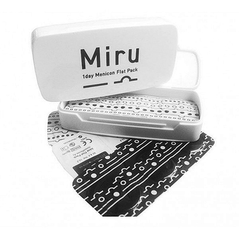 Контактні лінзи Menicon Miru 1 Day Flat Pack (упаковка 30 шт) + 2