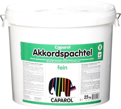 Шпаклівка для внутрішніх робіт Caparol Akkordspachtel Fein 25 кг (834790)