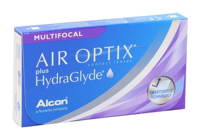Контактні лінзи Air Optix Plus Hydroglyde Multifocal Med 3 лінзи ( +1.75 )