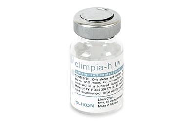 Контактні лінзи з підвищеними водоудерживающими властивостями Likon Olimpia h UV (1 лінза) (B. C. 8.6) -15