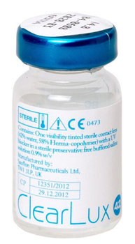 Контактні лінзи ClearLux 42 UV (BC 8.4) Флакон Діоптрія -1