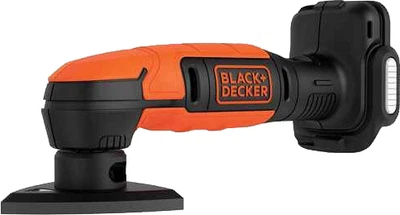 Шлифмашина вибрационная аккумуляторная Black+Decker 12 В (BDCDS12N)