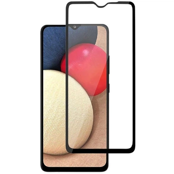 Захисне скло 5D для Samsung Galaxy A02 Black