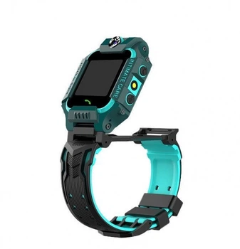 Детские Умные Смарт Часы Baby Smart Watch Q88 с кнопкой SOS зеленые