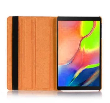 Чехол Deexe Rotation для Samsung Galaxy Тab А 10 Т585 Т580 , 360 градусов, Orange