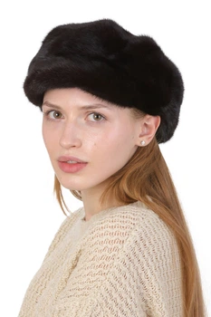 Кепка женская из норки 58 2U-BEAUTY (SC60092)