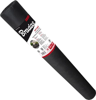 Агроволокно Bradas 80 г/м² 1.6 x 50 м Чорне (AWB8016050)