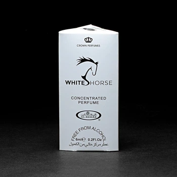 Арабские масляные духи с ароматом мандарина и ванили WHITE HORSE Al-Rehab 6 мл