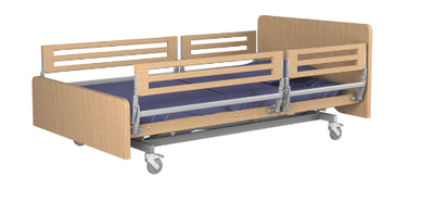 Реабілітаційна медична ліжко Reha-bed LEO шириною 110см.