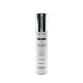Увлажняющая антивозрастная сыворотка - санблок D'ALBA Waterfull Sun Serum SPF 50+ PA ++++ 50 мл