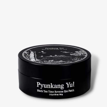 Патчи PYUNKANG YUL Black Tea Time Reverse Eye Patch с ферментированным экстрактом камбуча, 60 шт