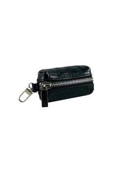 Ключница мужская кожаная DeKOL Classic mini-8810 черный крокодил