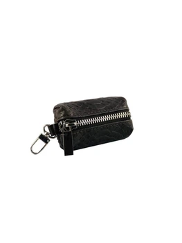 Ключница мужская кожаная DeKOL Classic mini-7722pit коричневый питон