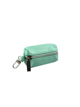 Ключница женская кожаная DeKOL Classic mini-7751с мята блеск