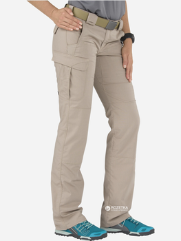 Штани тактичні 5.11 Tactical Stryke Pant - Women's 64386 6/Long Khaki (2000980345762)