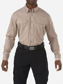 Сорочка тактична 5.11 Tactical Stryke Long Sleeve Shirt 72399 M Khaki (2000980374021)